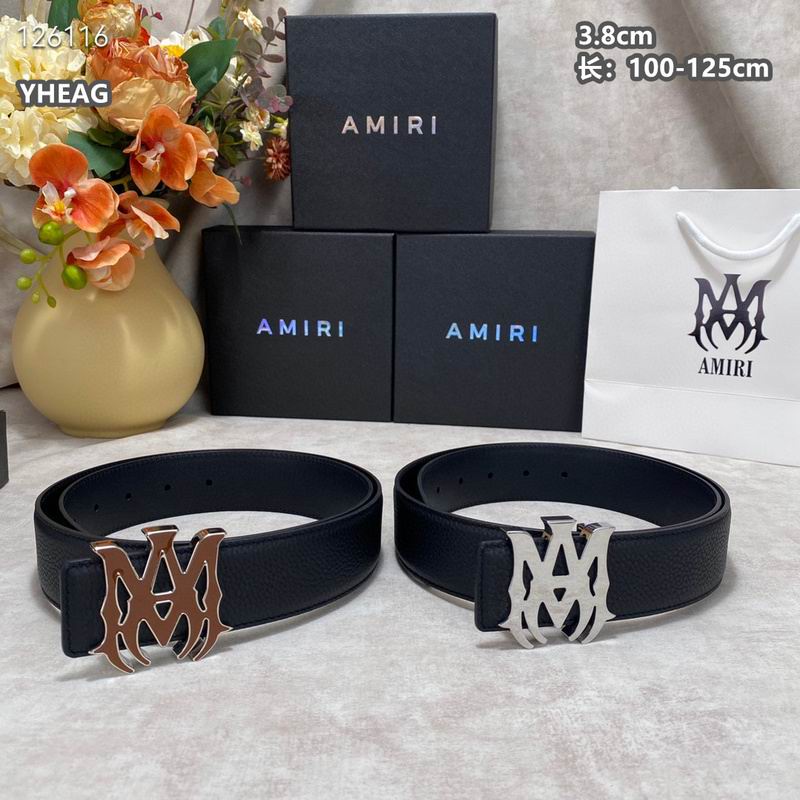 Amiri belt 38mmX100-125cm 8L10